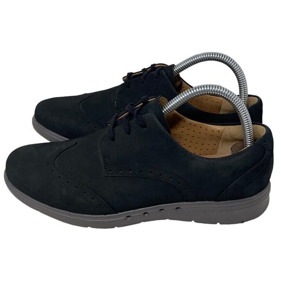 Clarks Artisan Unstructured Sneaker Black Size 8.5 US 39.5 EU - Picture 4 of 10